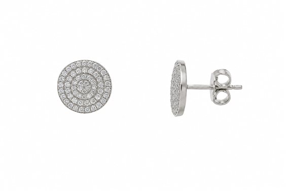 Orecchini Lo Scrigno Gioielli Donna in Oro Zircone PIATTINI ZIRCONI - PIATTINI ZIRCONI